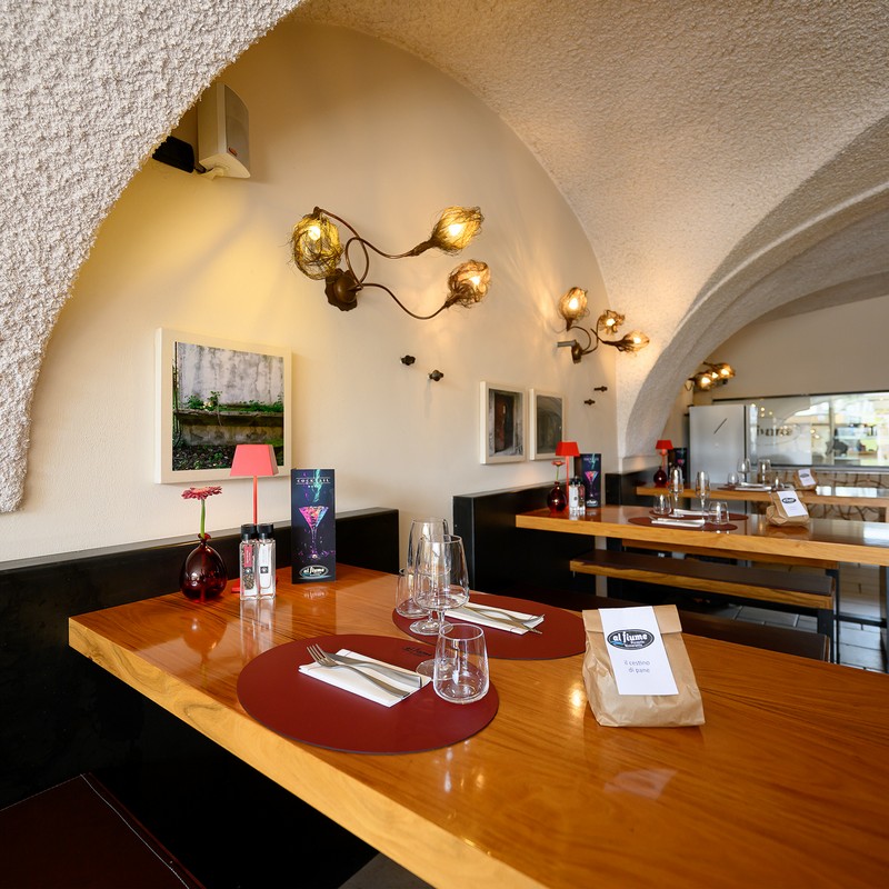 Historische Pizzeria in Arco, große Auswahl an Zutaten und Teigen, auch glutenfrei